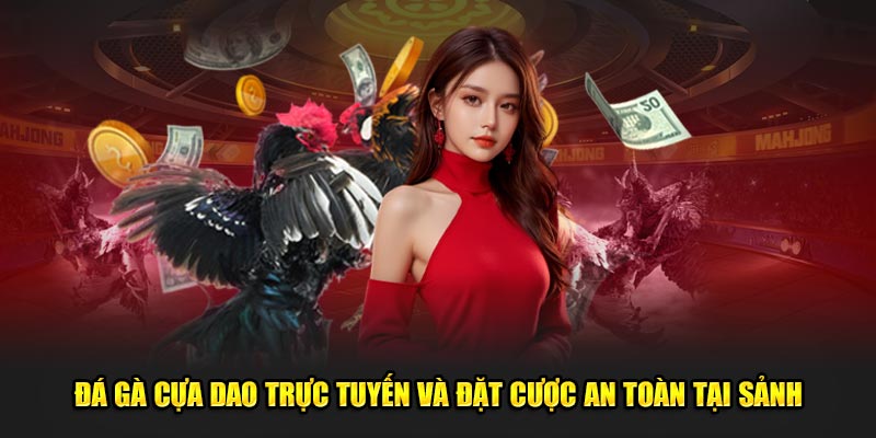 đá gà cựa dao trực tuyến và đặt cược an toàn tại sảnh