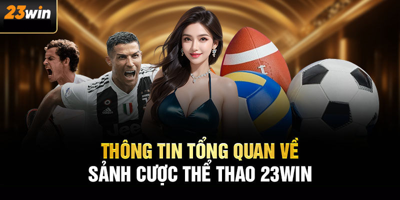 khám phá tổng quan về sảnh cược thể thao 23win